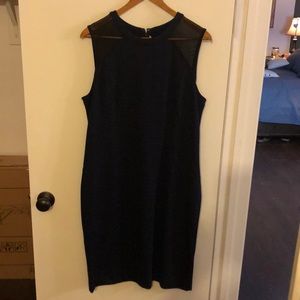 Navy blue dress